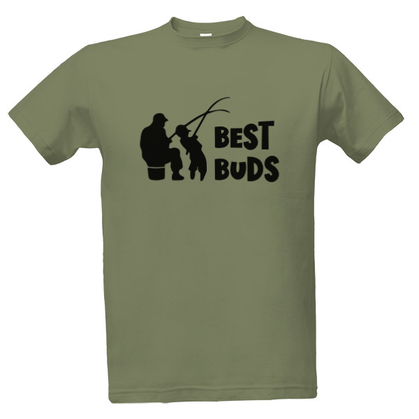 Tričko s potiskem Best Buds - nejlepší kámoši