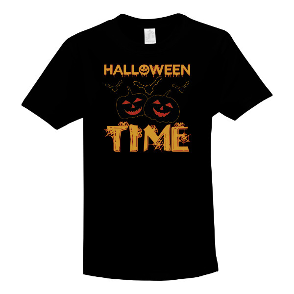 Tričko s potiskem Čas halloween