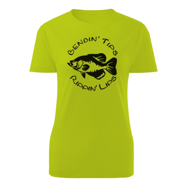 Tričko s potiskem Dámské tričko BENDIN´TIPS - RIPPIN´LIPS