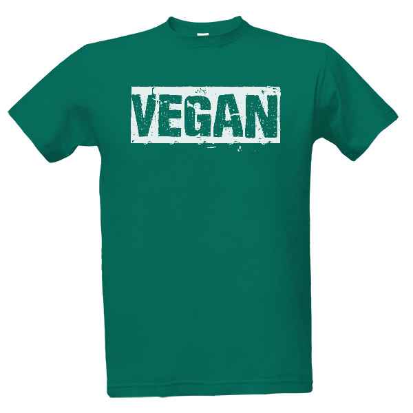 Tričko s potiskem Jsem vegan