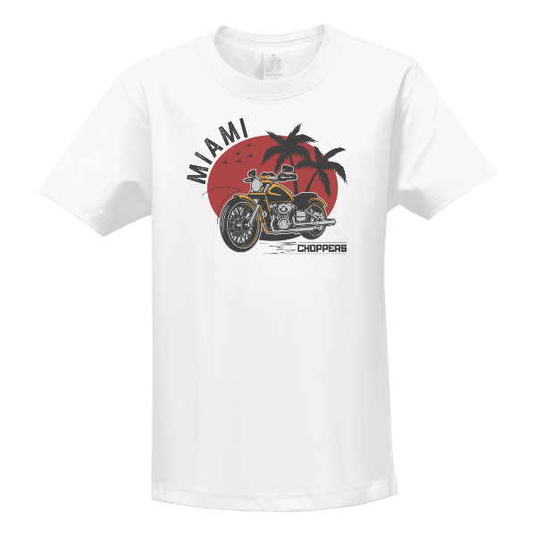 Tričko s potiskem Miami choppers