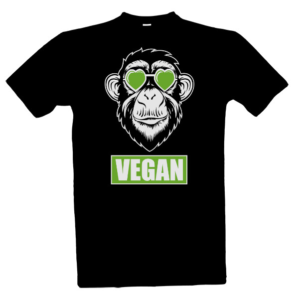 Tričko s potiskem Vegan LIFE